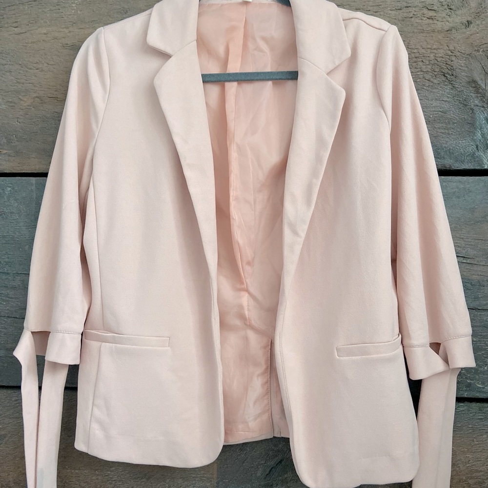 Blush Pink Blazer